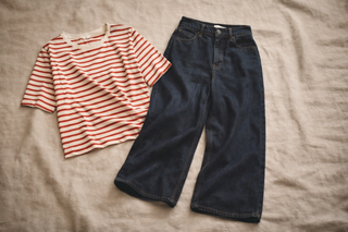 så stylar du vida jeans i plus size